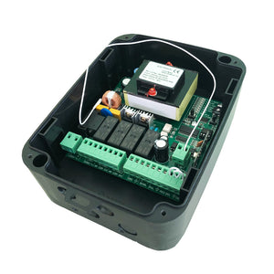 Ηλεκτρονικός πίνακας ελέγχου με ενσωματωμένο δέκτη και κουτί για μοτέρ ανοιγόμενων θυρών 230 Vac S7-150 - Next Systems