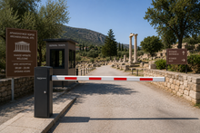 Αυτόματη μπάρα κυκλοφορίας με 3m κοντάρι KBM6