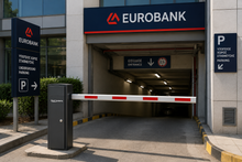 Αυτόματη μπάρα κυκλοφορίας με 3m κοντάρι KBM6