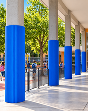 Ραβδωτό Προστατευτικό Κολόνων & Τοίχων Wall Pillar Guard Ribbed 200×100×2cm WPG-200