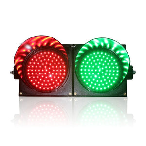 Φανάρι κυκλοφορίας LED δύο πεδίων διαμέτρου 200mm σε κόκκινο - πράσινο χρώμα TRL-200-LED - Next Systems