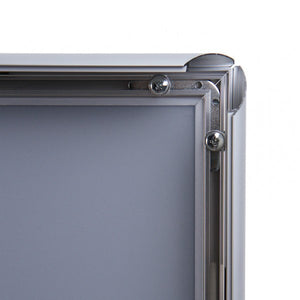 Αφισοθήκη αλουμινίου snap frame A2 (420 mm x 594 mm) με προφίλ 25 mm και ίσιες γωνίες SFM-A2 - Next Systems