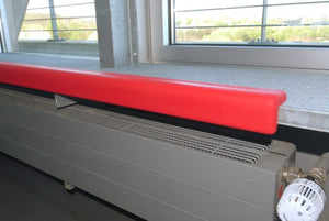 Γωνία προστασίας δερμάτινη κόκκινη CG-100-RED - Next Systems