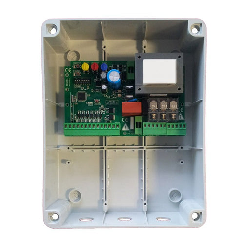 Ηλεκτρονικός πίνακας ελέγχου με ενσωματωμένο δέκτη και κουτί για μοτέρ ανοιγόμενων θυρών 230 Vac AUTOTECH AT-8070D - Next Systems