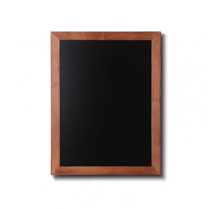 Μαυροπίνακας τοίχου με πλαίσιο σε καφέ χρώμα διαστάσεων 300 mm x 400 mm CBBR-3040 - Next Systems