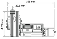 Μοτέρ κεντρικό για ρολά που έχουν άξονα Φ60 mm με ηλεκτρόφρενο PUJOL WINNER PRO 600/200 EF - Next Systems