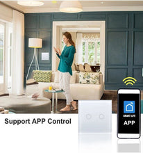 WiFi Smart Touch Switch 1 Gang White AG-WF8603-1 - Next Systems