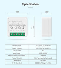 Mini Smart Wifi Switch Universal MINI-16A - Next Systems