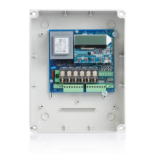 Πινακοδέκτης με οθόνη LCD και κουτί για μοτέρ ανοιγόμενων θυρών 230VAC Profelmnet 4114 - Next Systems