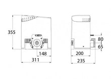 Μοτέρ για συρόμενες αυλόπορτες έως 2200kg (χωρίς πίνακοδέκτη) ACHILLES2200 - Next Systems