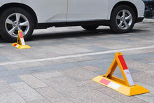 Τριγωνική χρωματιστή μπάρα parking με κλειδαριά KPB-A - Next Systems